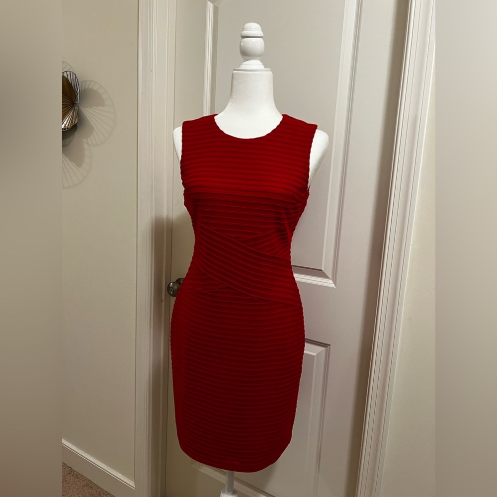 Red dress